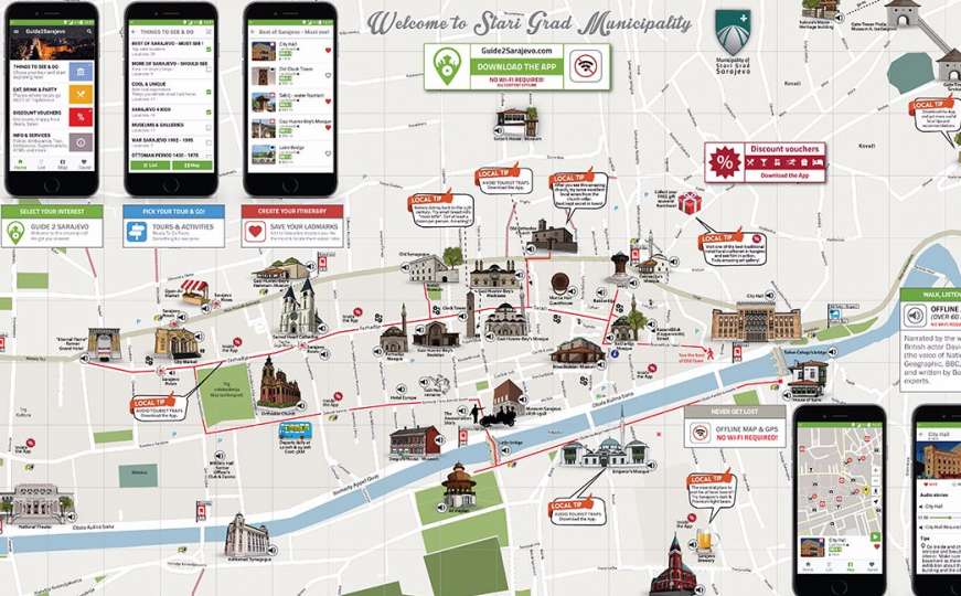 Općina Stari Grad: Predstavljena aplikacija "Guide2Sarajevo"