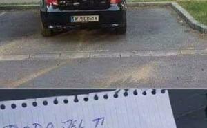 Poruka s parkinga "rođi iz Austrije"