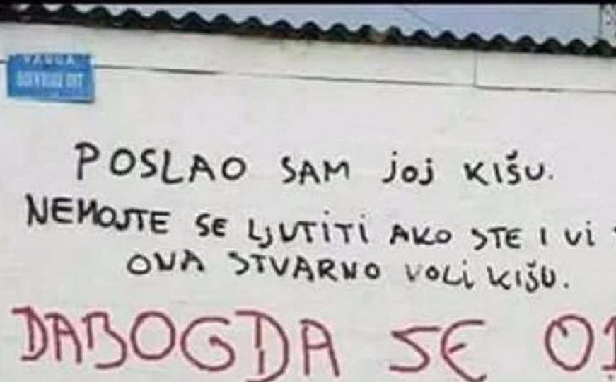 Poslao sam joj kišu 