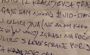 Split: Hrvat ostavio Srbinu neočekivanu poruku na automobilu