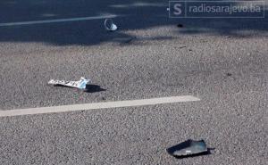 U saobraćajnoj nesreći kod Žepča povrijeđen motociklista