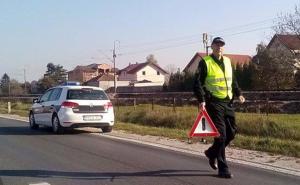 Sudarili se kamion i automobil u Binježevu, jedna osoba povrijeđena