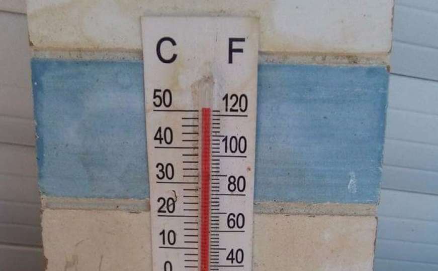Mostar najtopliji grad u BiH, termometri pokazuju 50 stepeni