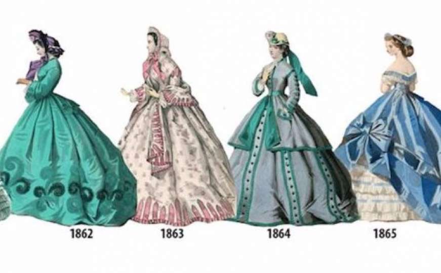 Kako se razvijala ženska moda tokom dva stoljeća