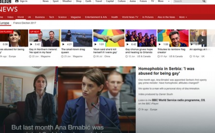 BBC: 48 posto ljudi u Srbiji smatra da je homoseksualizam bolest