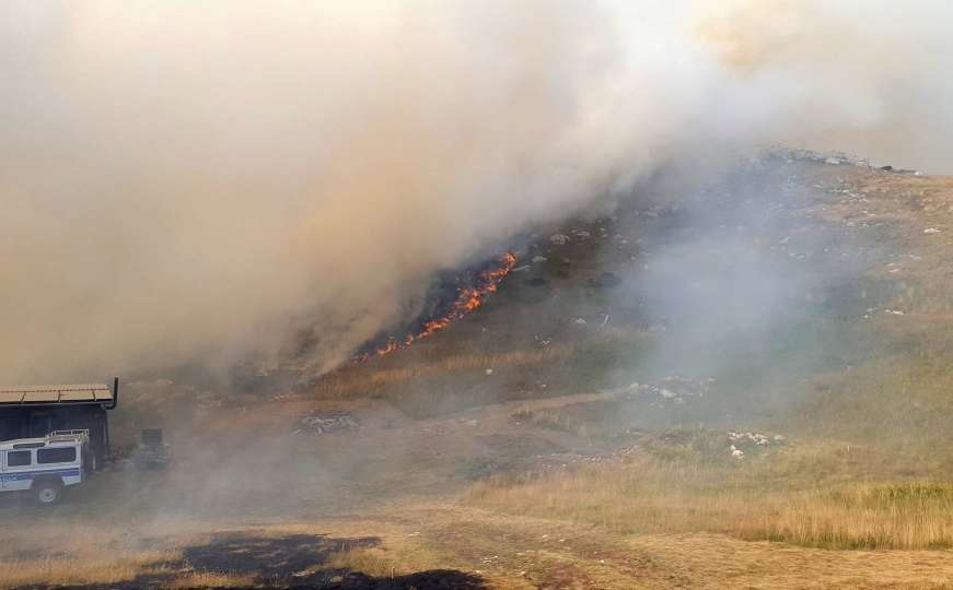 Požar na Dinari još uvijek aktivan, nesavjesni pojedinci i dalje podmeću vatru