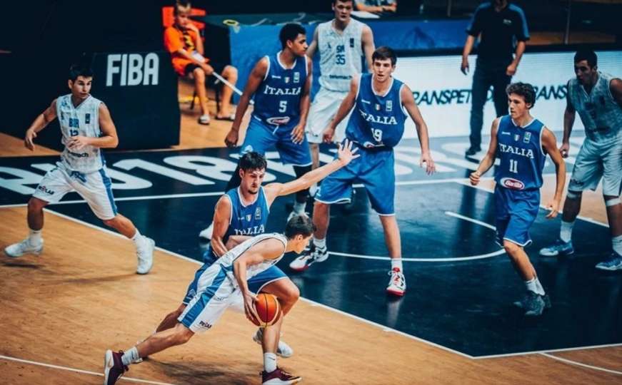 Juniori BiH neuspješni protiv Italije, ostaje borba za 7. mjesto Eurobasketa