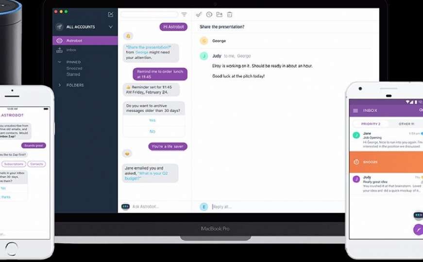 Astro je magična e-mail aplikacija: Uči vaše navike i štedi vrijeme
