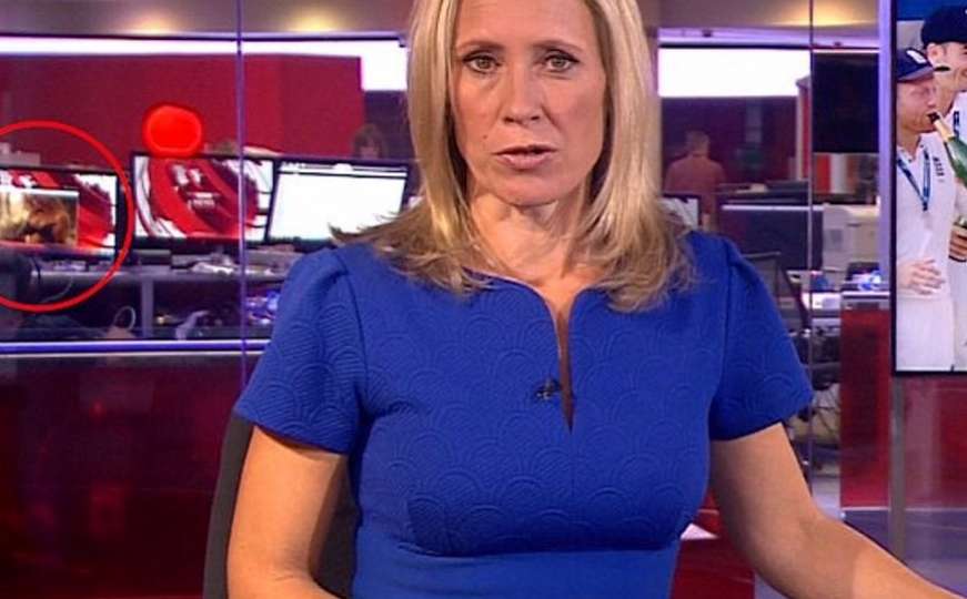 Uposlenik BBC-ja gledao seksi scene iza leđa voditeljice vijesti 