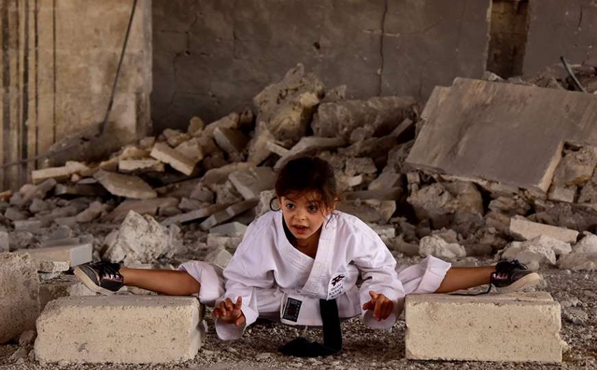 Šestogodišnja Sirijka želi postati svjetska prvakinja u karateu