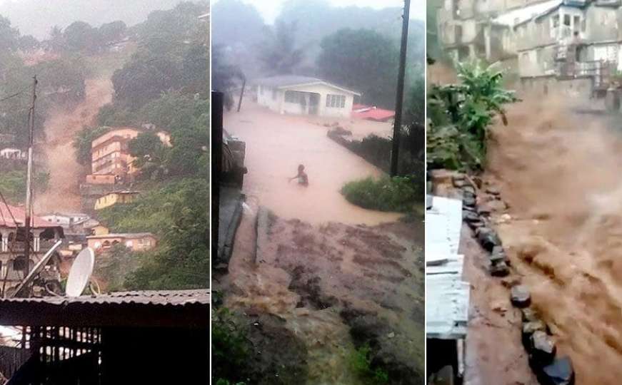 Sierra Leone: U poplavama i klizištima smrtno stradalo 312 osoba