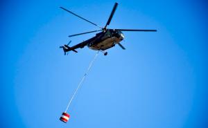 Helikopter stigao u Čapljinu, MUP demantirao da su uhapšeni piromani