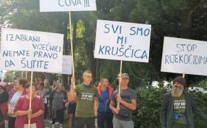 Sukob policije i mještana na protestima zbog gradnje hidrocentrale u Vitezu