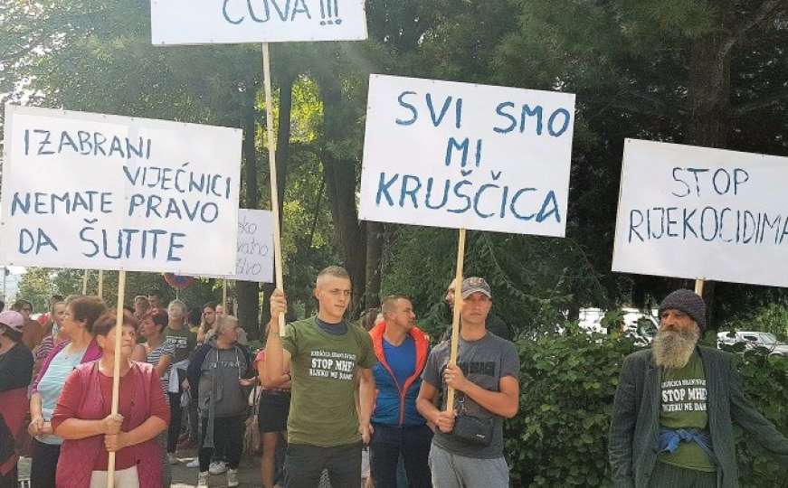 Sukob policije i mještana na protestima zbog gradnje hidrocentrale u Vitezu