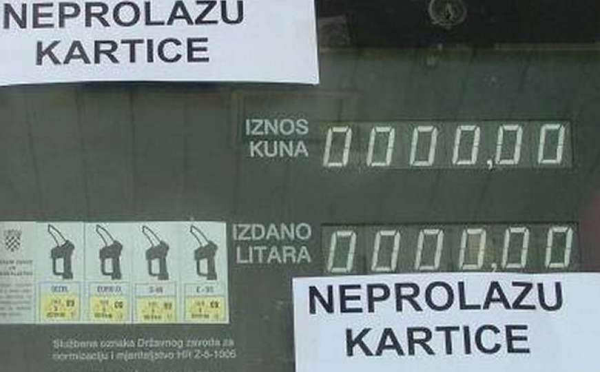 Ne prolazu kartice