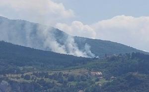 Požari kod Trebevića, vatrogasci na terenu