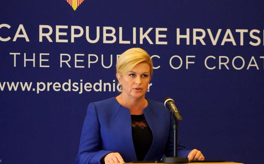 Predsjednica Hrvatske zabrinuta zbog neprijateljske retorike iz BiH