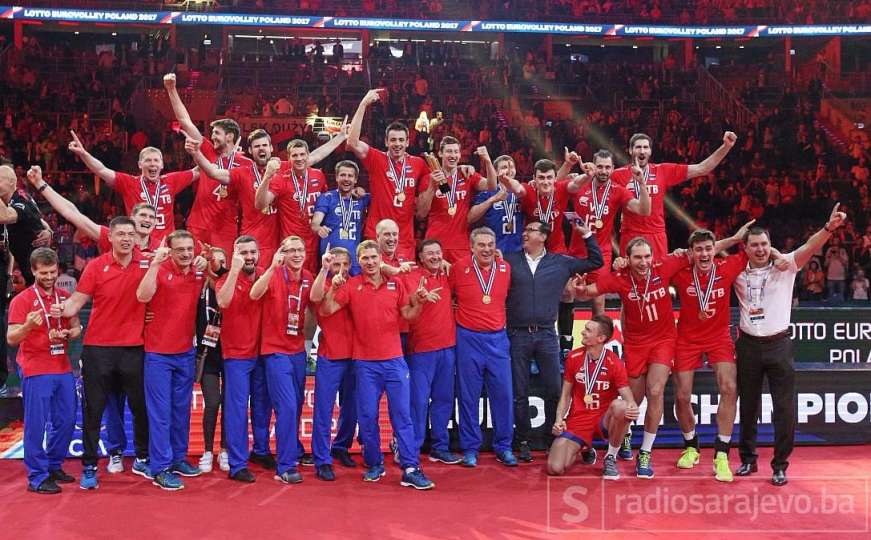 Odbojkašima Rusije zlato na Europskom prvenstvu u Poljskoj