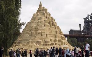 Nijemci napravili pješčani dvorac za Guinnessa