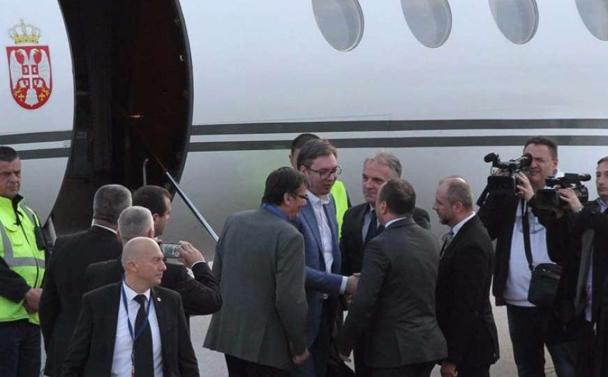 Predsjednik Srbije Aleksandar Vučić stigao u Sarajevo