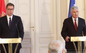 Vučić u Predsjedništvu: BiH u Srbiji ima pravog i iskrenog prijatelja