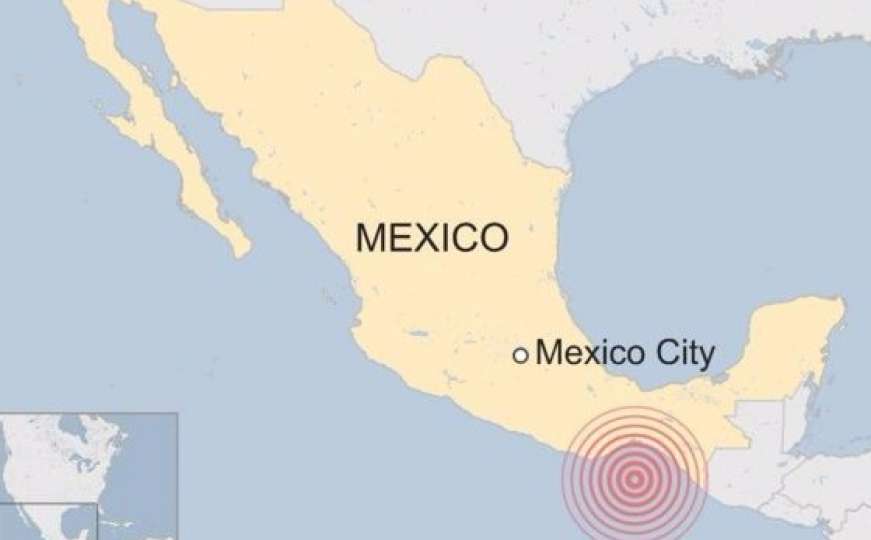 Snažan zemljotres pogodio Meksiko, prijeti opasnost od cunamija