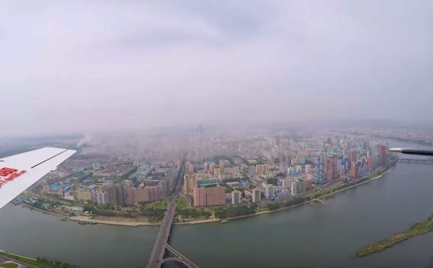 Glavni grad Sjeverne Koreje iz zraka: Živopisne zgrade, ali pustoš