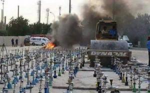 Masovna akcija uništavanja nargila boca: Mladi postaju lijeni i beskorisni