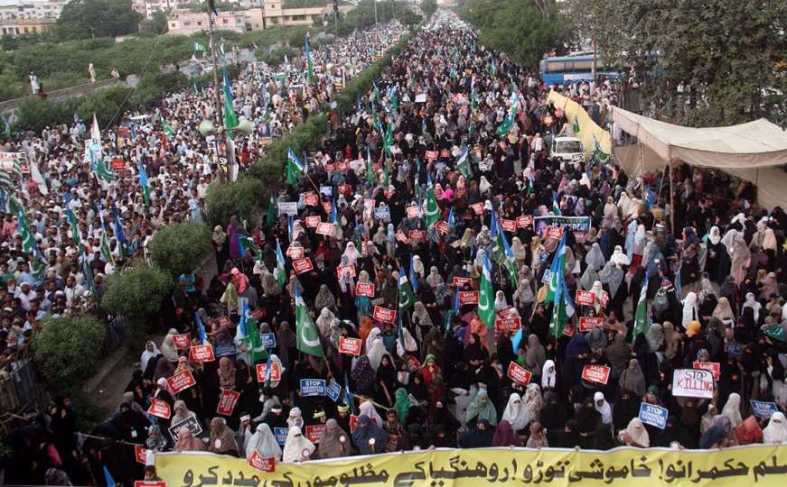 Pakistan: Hiljade građana na skupu podrške Rohinjama