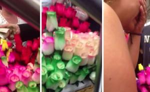 Prodavačica cvijeća nije mogla zadržati suze kad joj je stranac otkupio sve ruže