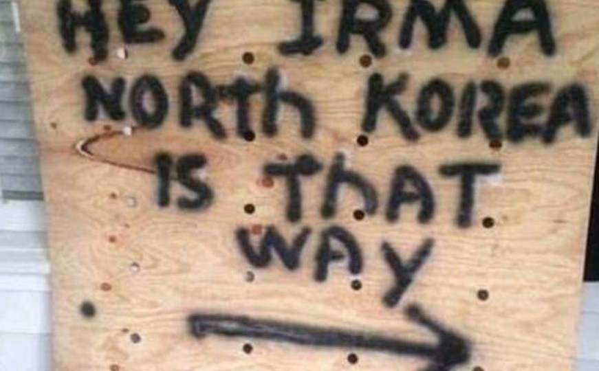 Florida Irmu dočekala i s malo humora: "Tamo je Sjeverna Koreja"