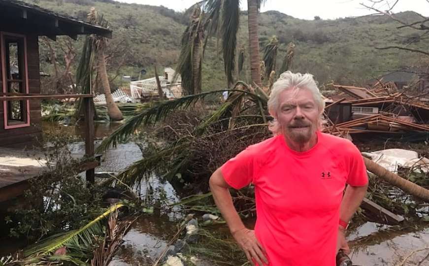 Branson pokazao što je Irma napravila njegovom privatnom otoku