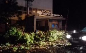 Nevrijeme i u Srbiji: Vjetar lomio drveće, padao grad, voda do koljena