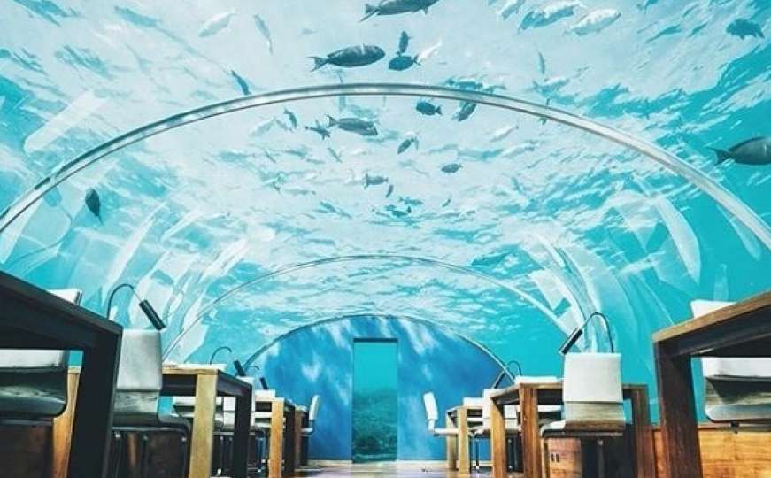 Atrakcija: Restoran na Maldivima smješten 5 metara u dubini mora