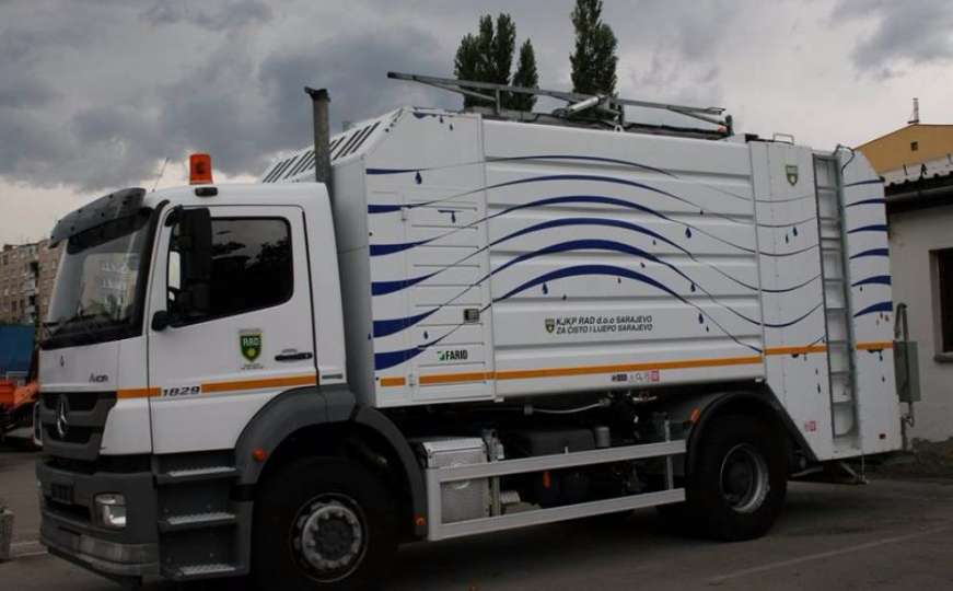 KJKP "Rad" nabavio ekološko vozilo za pranje kontejnera
