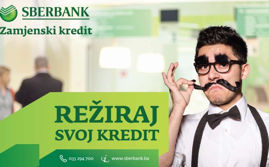 "Režiraj svoj kredit" - nova akcija kredita Sberbank BH 