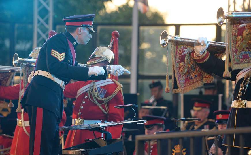 Britanski vojni orkestar sa orkestrom Oružanih snaga nastupa u pet bh. gradova
