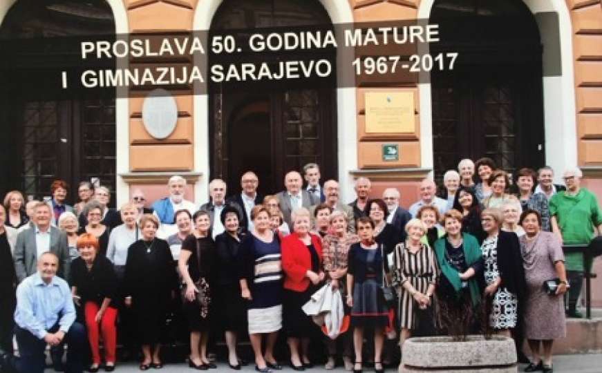 Maturanti Prve gimnazije u Sarajevu proslavili 50. godišnjicu mature