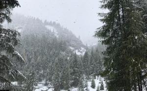 Pad temperatura: Snijeg prekrio dijelove Slovenije