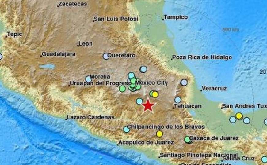 Zemljotres jačine 7,1 pogodio Meksiko 