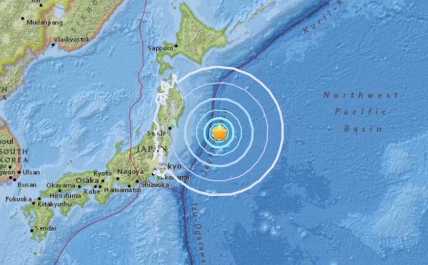 Japan pogodio zemljotres jačine 6,1 stepen