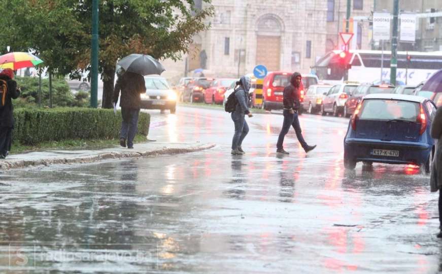 U BiH oblačno s kišom, na planinama susnježica i snijeg