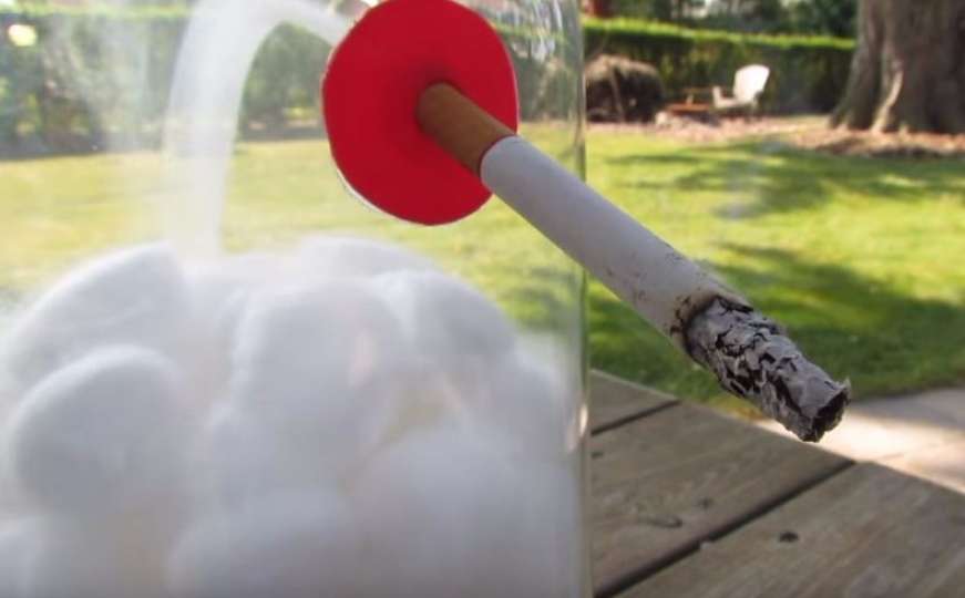 Video prikazuje kako izgledaju pluća nakon samo jedne kutije cigareta