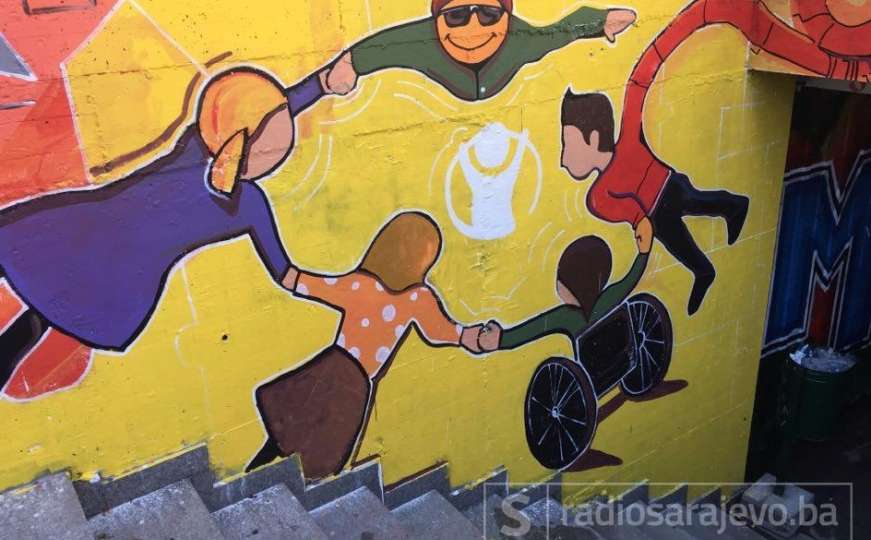 Bihać postao prvi bh. grad koji je dobio mural inkluzije