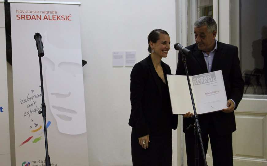 Svečanost u povodu dodjele novinarske nagrade "Srđan Aleksić"