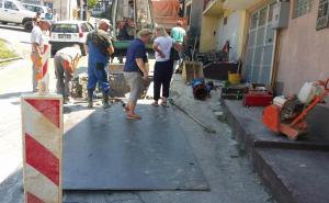 Postavljen glavni vod u ulici Muse Ćazima Ćatića