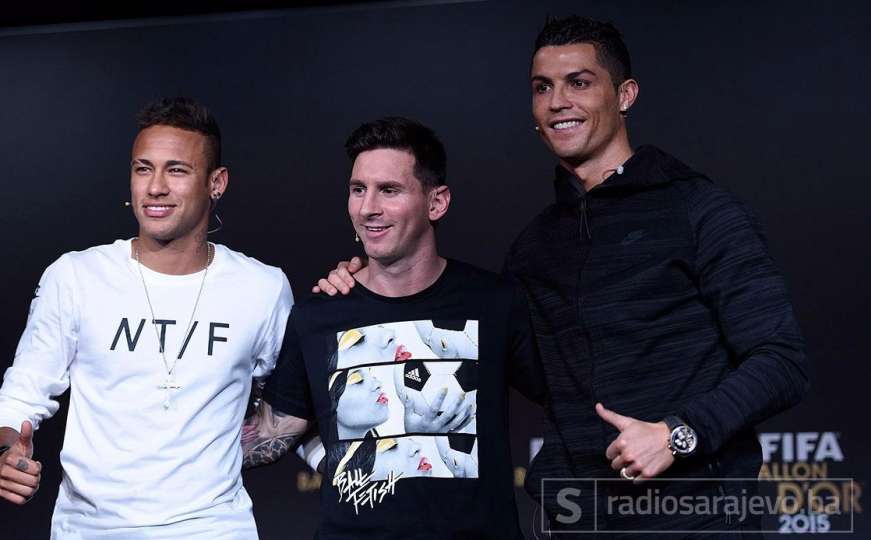 Ronaldo, Messi i Neymar nominirani za najboljeg igrača 2017. godine