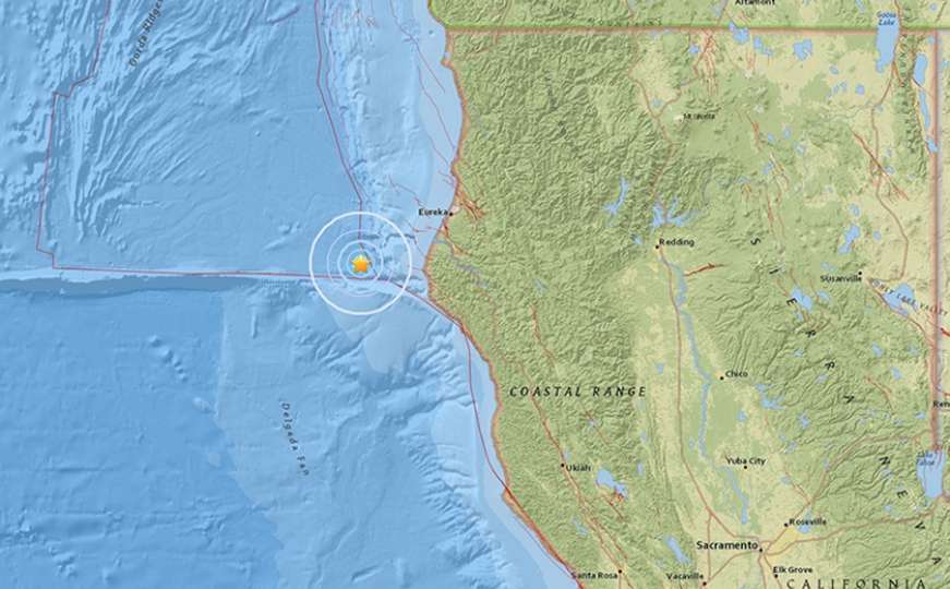 Kaliforniju pogodio zemljotres jačine 5,7 stepeni po Richteru