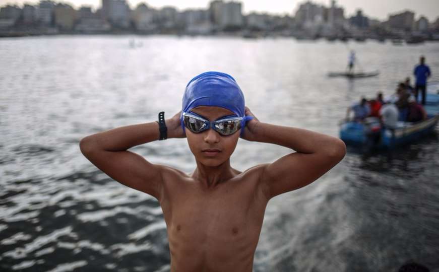 Triatlon prvenstvo u Gazi: Plivanje, vožnja bicikla i trčanje