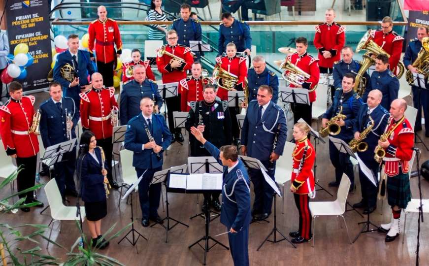 Fantastičan koncert vojnih orkestara održan u Alta Shopping Centru